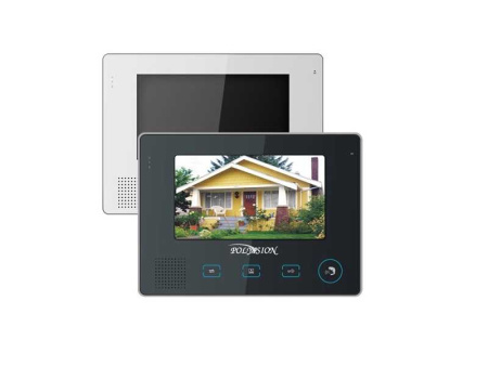 Монитор Polyvision PVD-705C (белый, черный) видеодомофона