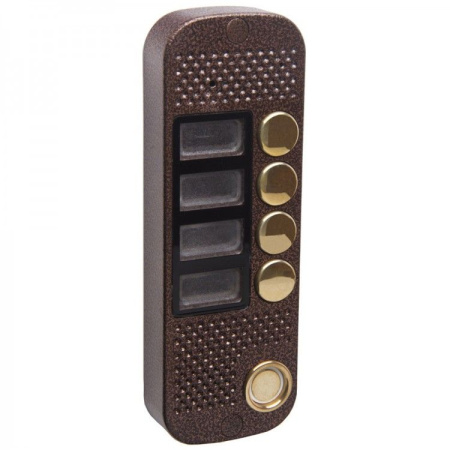 Панель Major Classic PRO 2/4 4-х абонентская вызывная для видеодомофона