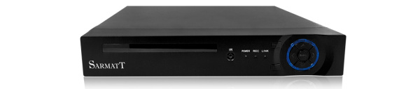 Видеорегистратор SarmatT DSR-414-h 4-канальный гибридный 