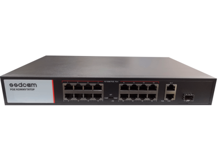 Коммутатор SSDCAM POE-616P