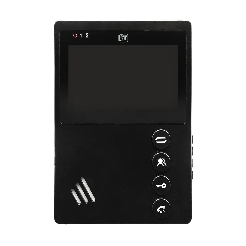 Видеодомофон ST-M101/4 (M) черный