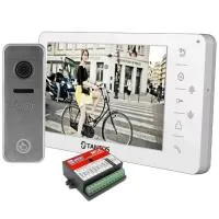 Комплект видеодомофона Tantos Amelie с панелью и блоком сопряжения