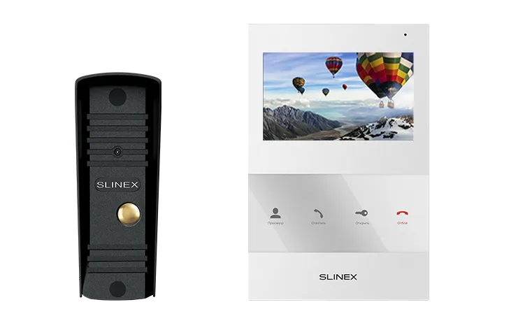 Комплект Slinex SQ-04M вызывная панель Slinex ML-16HR видеодомофона