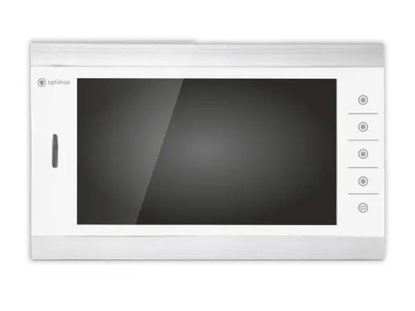Монитор видеодомофона Optimus VMH-10.1 AHD (белый, золото, серый)