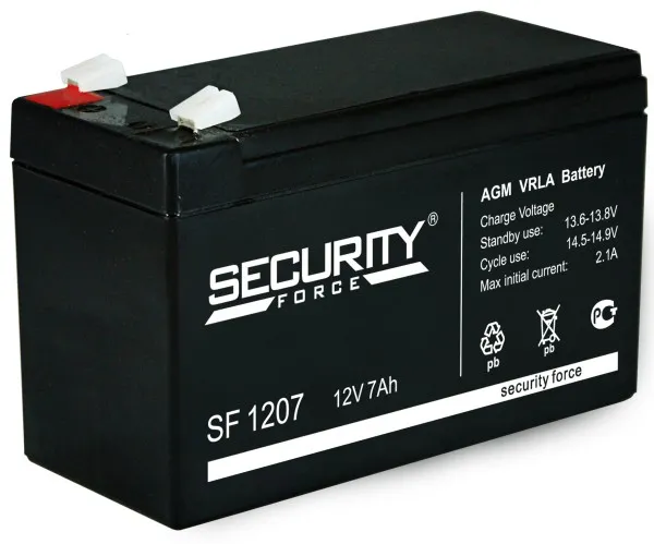 Аккумулятор Security Force SF 1207 7 А.ч