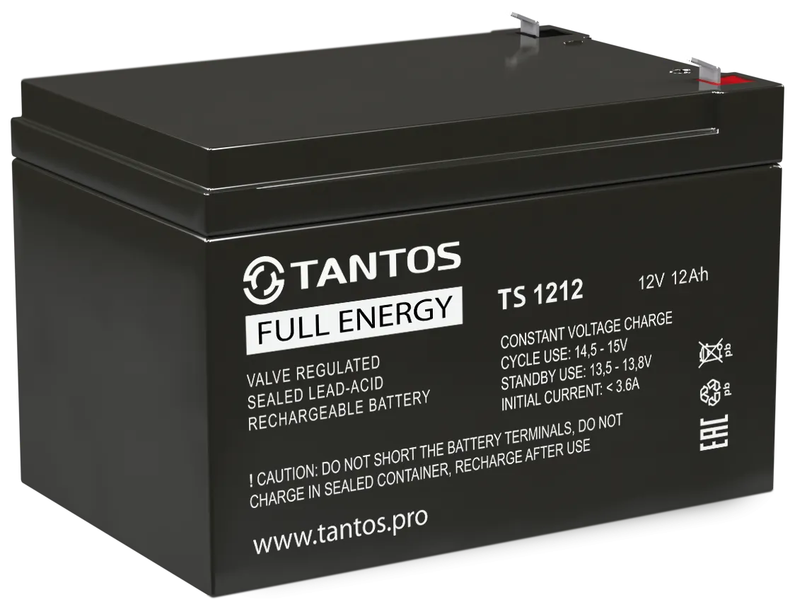 Аккумулятор Tantos 12В 12 А∙ч (TS 1212)