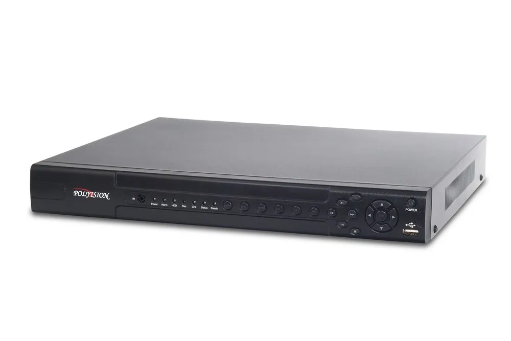 Видеорегистратор Polyvision PVDR-IP5-25M1 v.5.9.1 32-канальный  мультигибридный