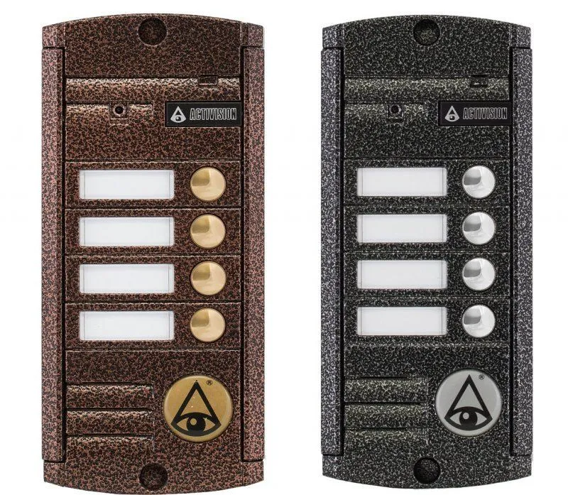 Панель Activision AVP-454 PAL вызывная для видеодомофона