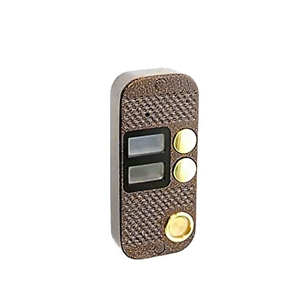 Аудиопанель JSB Systems JSB V082TM (медь, серебро, бронза, черный, белый, серый, золото, синий) вызывная на 2 абонента для домофона (без видеомодуля)